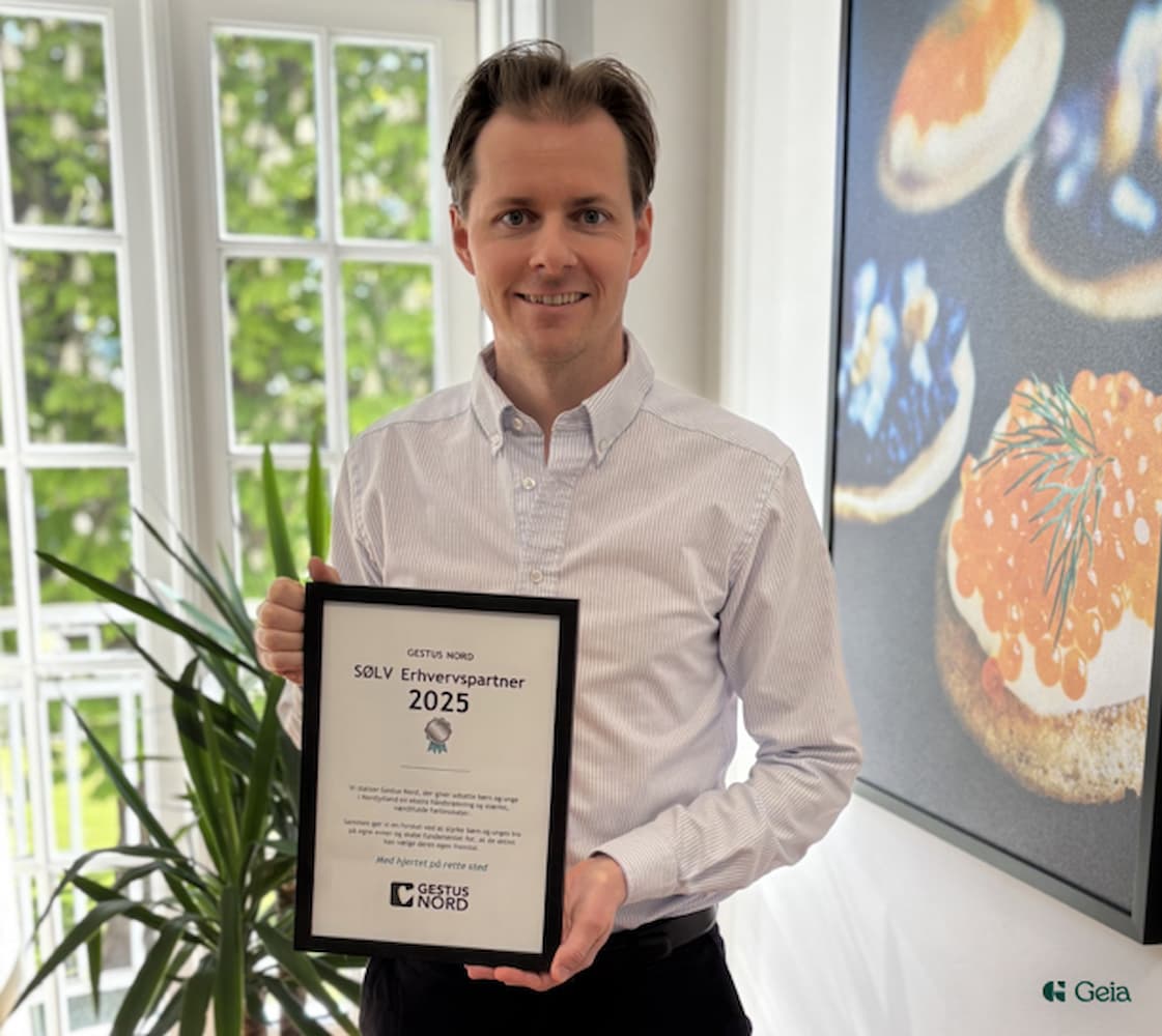 Geia Food støtter blandt andre Gestus Nord i Nordjylland.